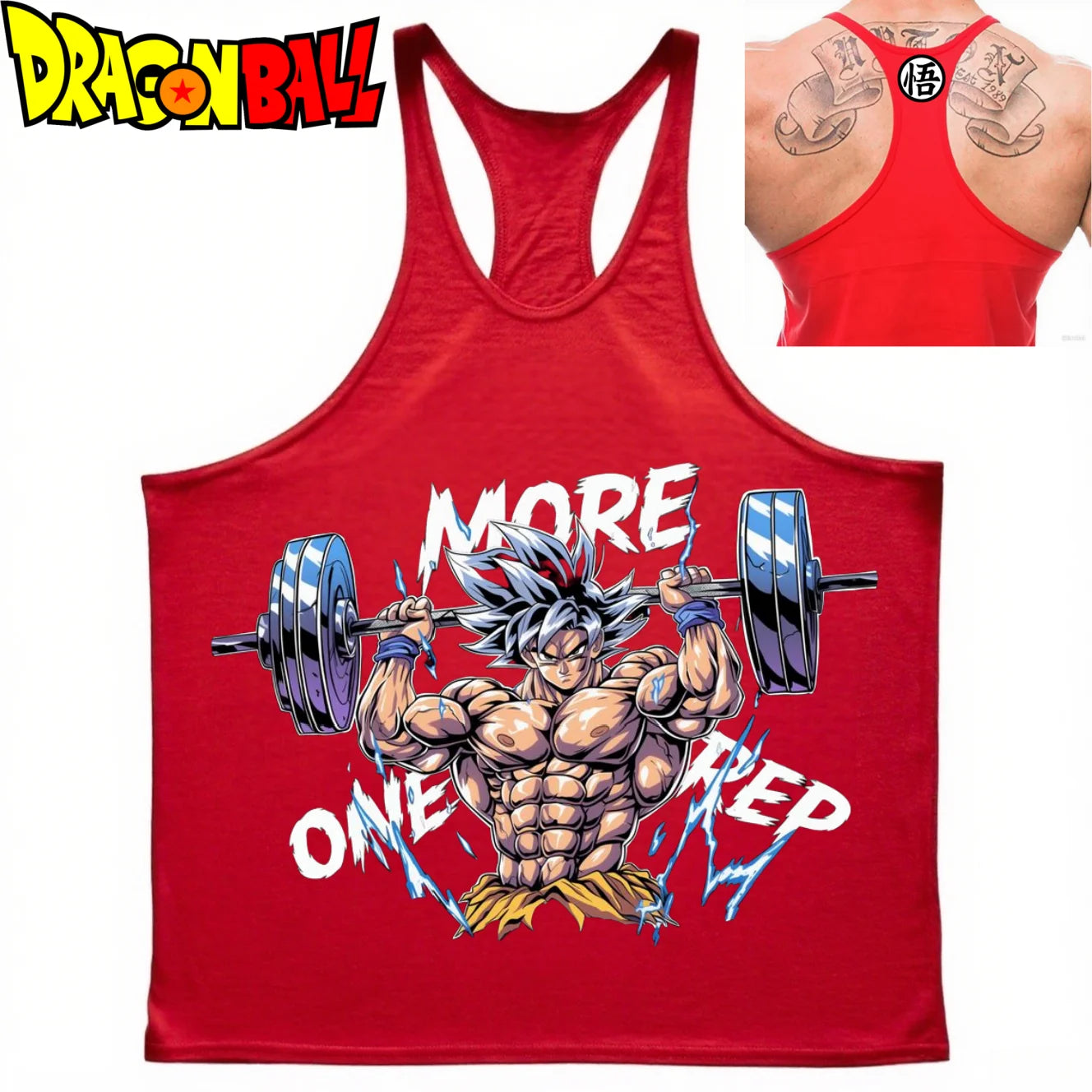 Dragon Ball Goku Men's waistcoat Cotton Vest Japanese Anime Graphic Male GYM Clothing Fitness Muscle Shirt Sleeveless Sweatshirt