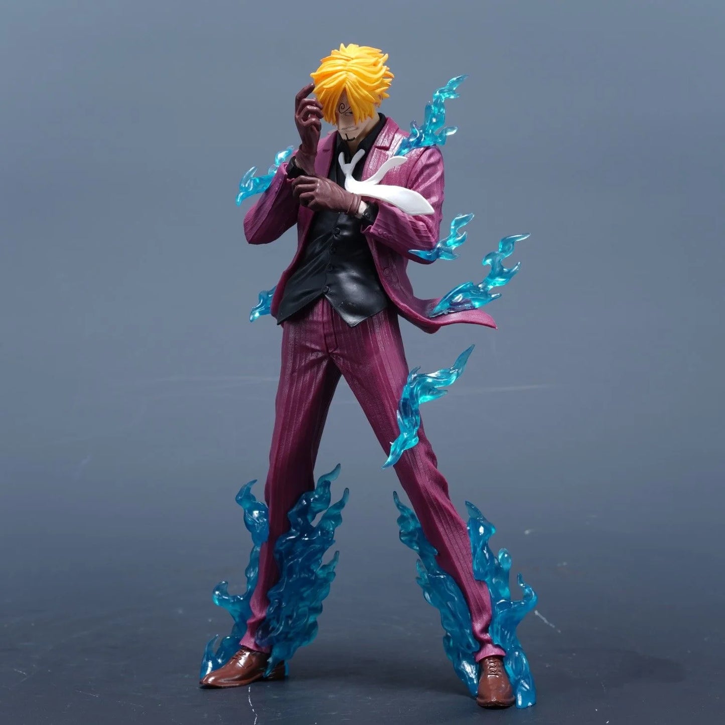 25cm/9.8in Anime One Piece Figure Sanji Desktop Decoration Gift PVC Model Action Figures Decoration Collection Toy Gift