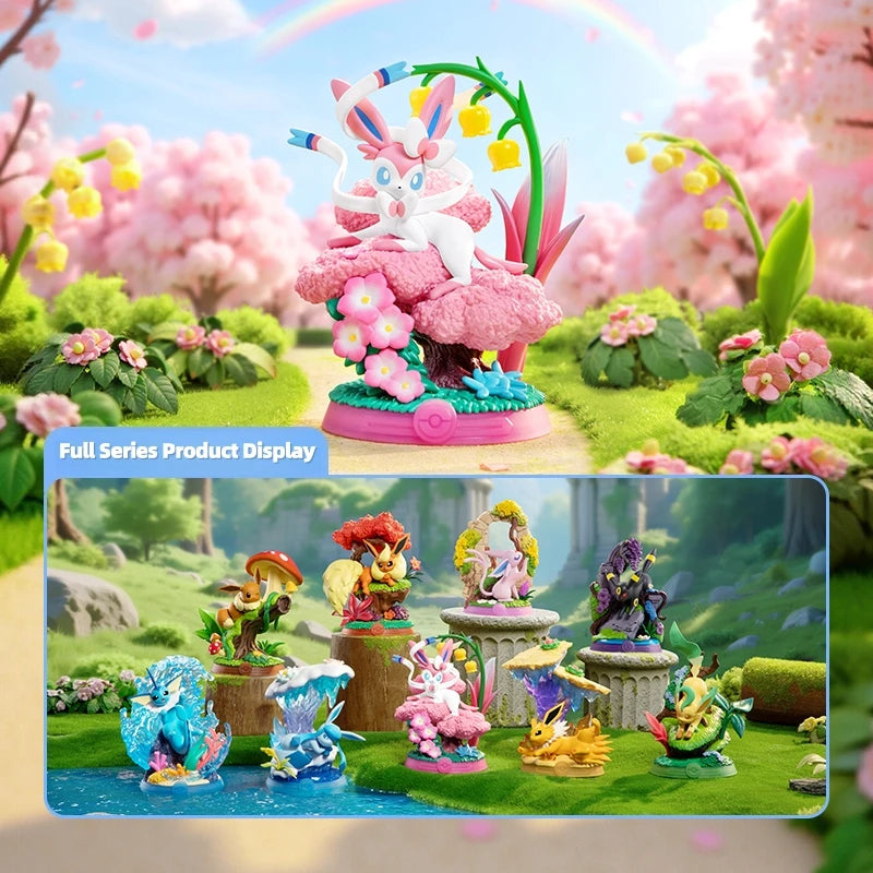 Anime Pokémon Funism Official Enjoy Eevee Series Blind Box Vol 3 Adorable Toy Figurine Decorative Figures Great  Surprise Gift