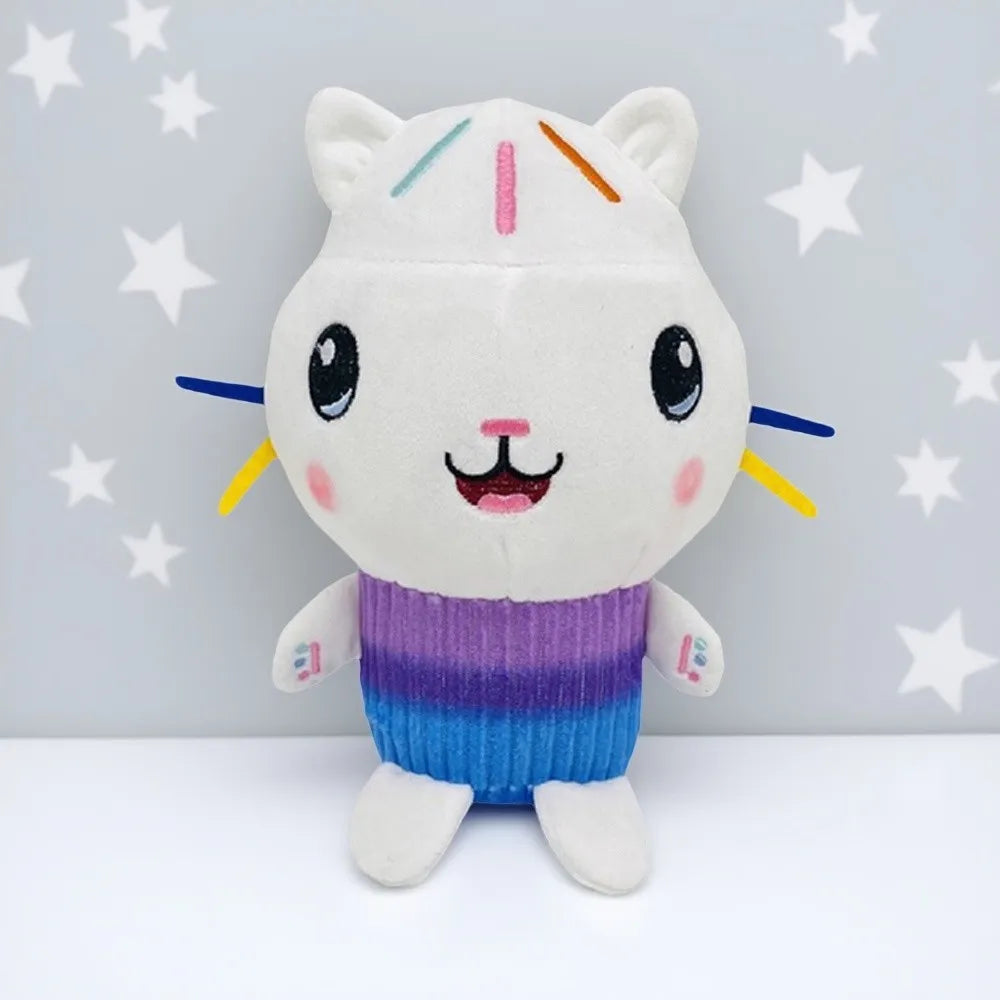 2025 9 Stlyes Gabby Dollhouse Plush Toy Mercat Cartoon Stuffed Animals Mermaid Cat Plushie Doll Kids Birthday Christams Gifts