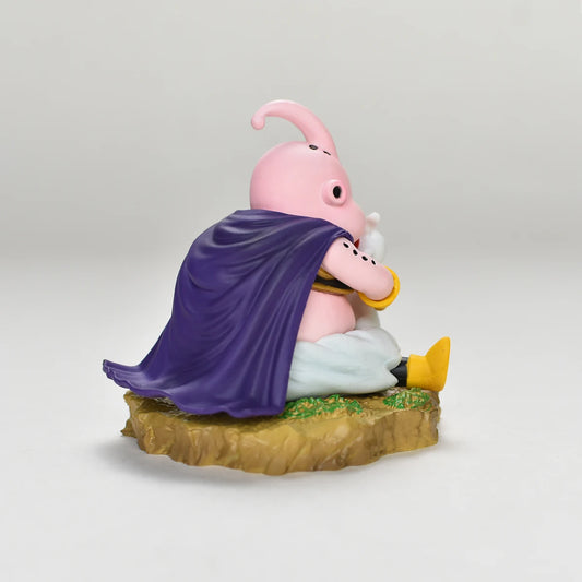 8cm Dragon Ball Majin Buu Anime Figures Q Version Figurine Pvc Statue Gk Model Toys Collectible Decoration Desktop Gifts