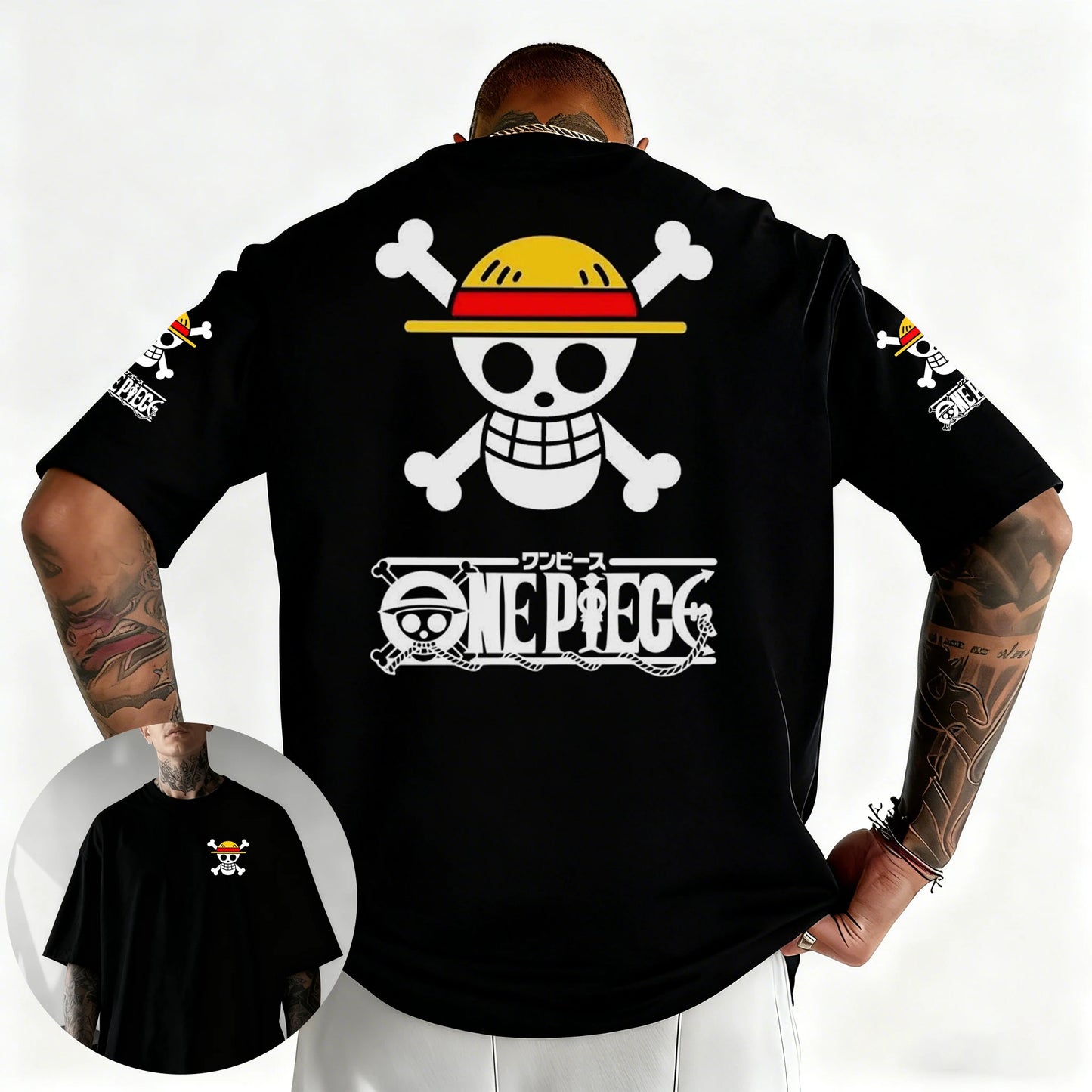 One Piece Japanese Anime Printed Men's T-Shirt Roronoa Zoro Boy Children's Harajuku Short Sleeve Kids Luffy T-shirt Clothing