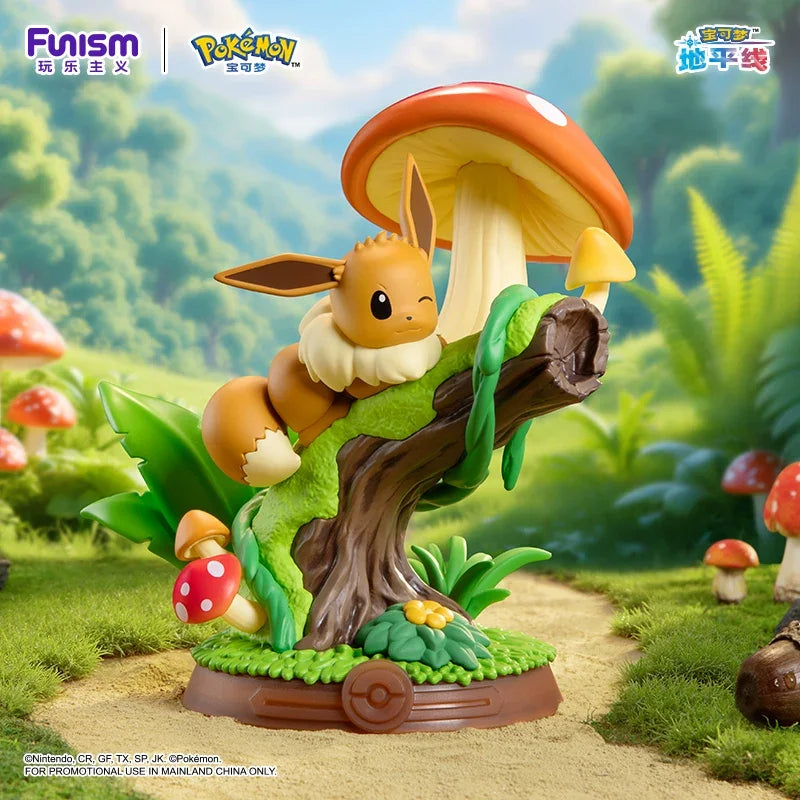 Funism Official Pokémon Eeveelution 3rd Blind Box Collectible Figure Desktop Decor Anime Peripheral Toy For Pokémon Fans