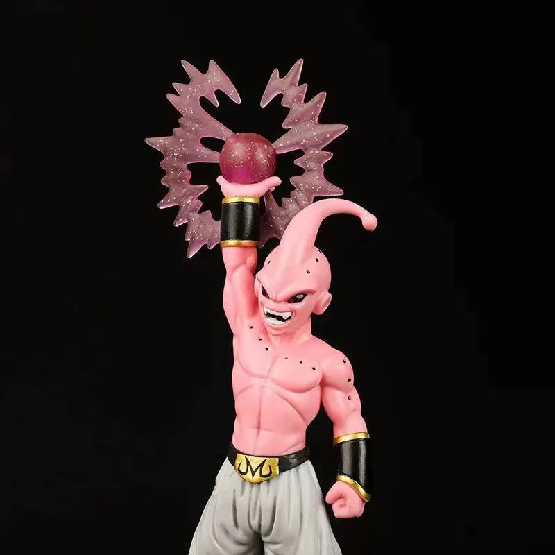 26cm Dragon Ball Goku Buu Anime Figure Super Buu Figurine PVC Action Figures GK Statue Model Doll Collection Toy Gift Kid