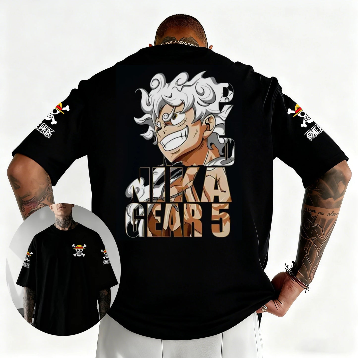One Piece Japanese Anime Printed Men's T-Shirt Roronoa Zoro Boy Children's Harajuku Short Sleeve Kids Luffy T-shirt Clothing