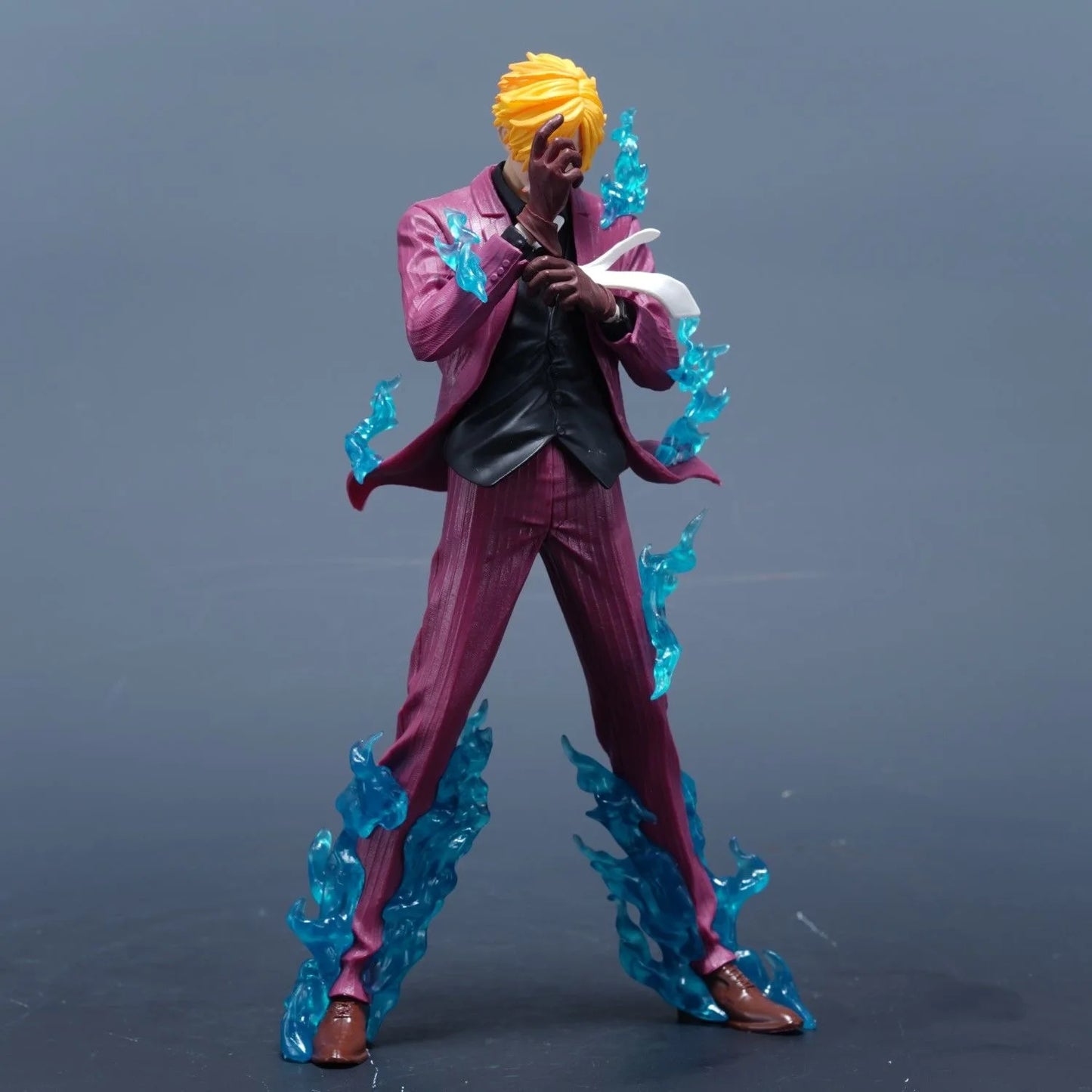 25cm/9.8in Anime One Piece Figure Sanji Desktop Decoration Gift PVC Model Action Figures Decoration Collection Toy Gift