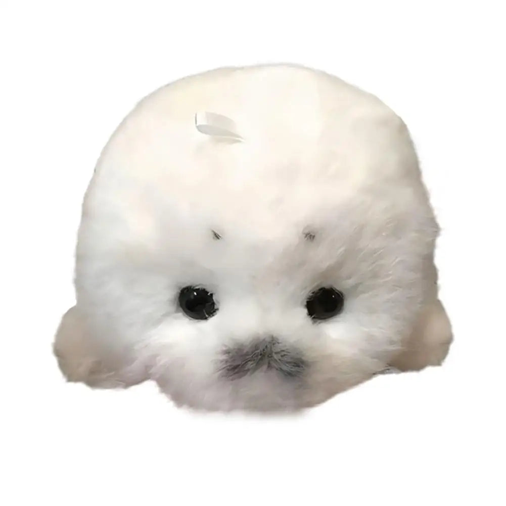 Cute Seals Plush Keychain Soft Kawaii Seal Plushie Animal Pendant Car Ornaments Fashion Stuffed Doll Keyring Car Key Accessories