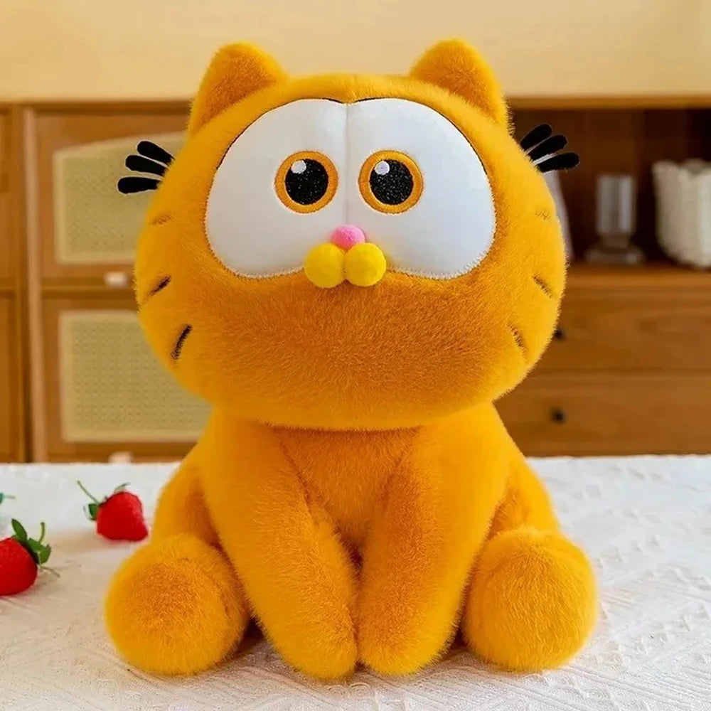20CM Garfield Stuffed Plush Doll Kawaii Plushie Toy Cartoon Anime Cat Plush Decoration Gift