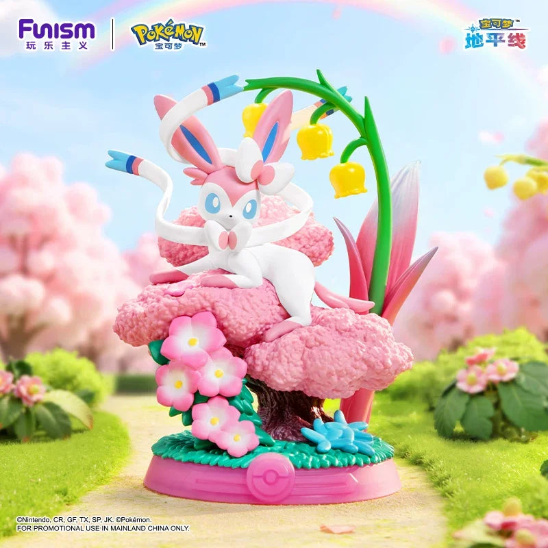 Funism Official Pokémon Eeveelution Blind Box 3rd Collectible Figure Desktop Decor Anime Peripheral Toy For Pokémon Fans