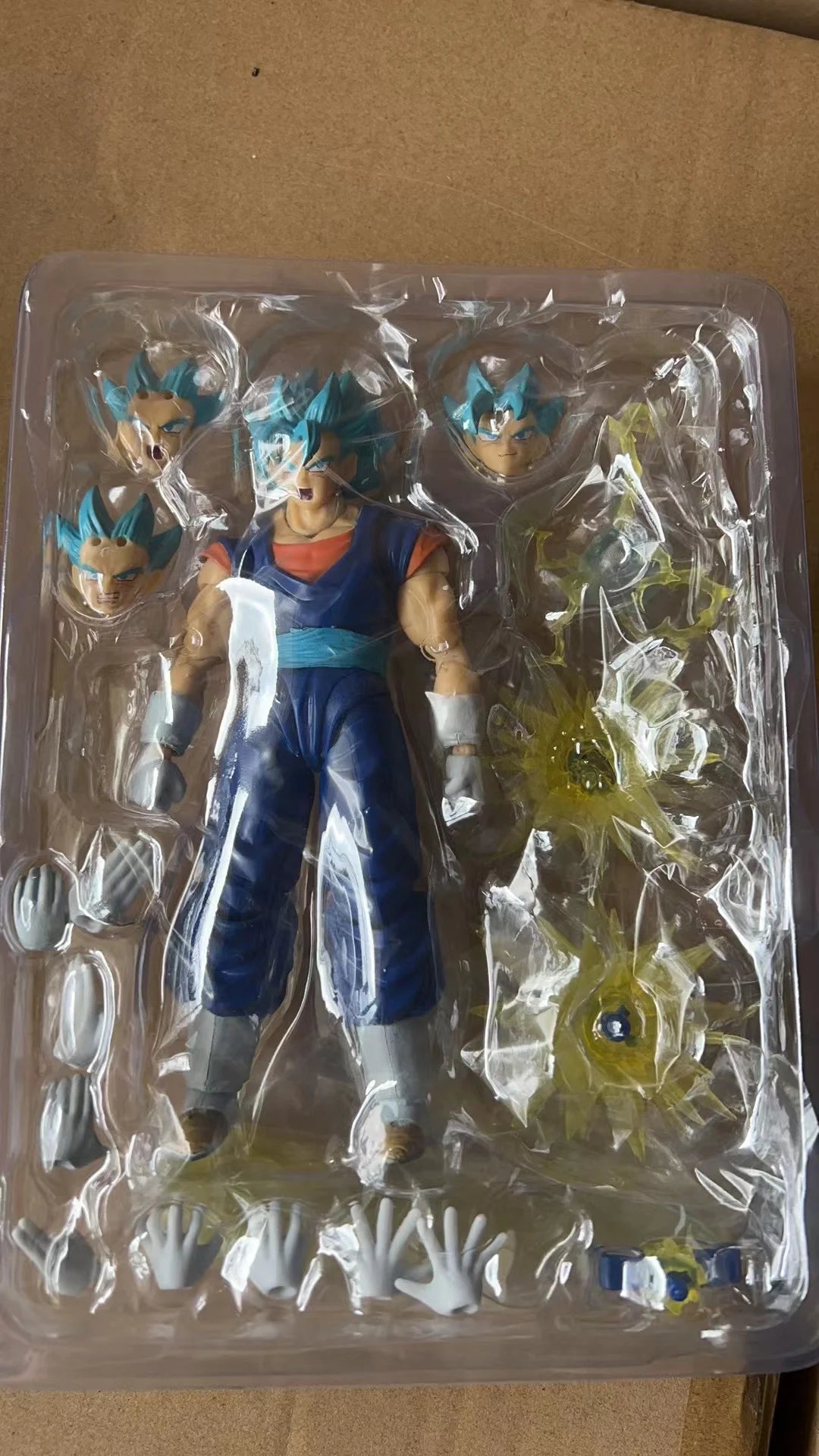 SHF Dragon Ball Vegetto Articulated PVC Action Figure Collectible Toys 15cm