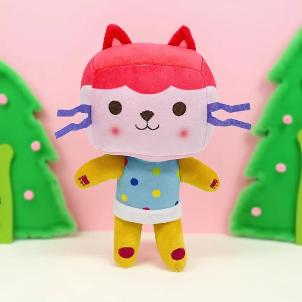 2025 9 Stlyes Gabby Dollhouse Plush Toy Mercat Cartoon Stuffed Animals Mermaid Cat Plushie Doll Kids Birthday Christams Gifts