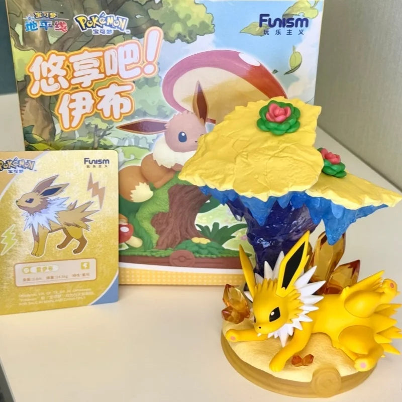 Funism Official Pokémon Eeveelution Blind Box 3rd Collectible Figure Desktop Decor Anime Peripheral Toy For Pokémon Fans