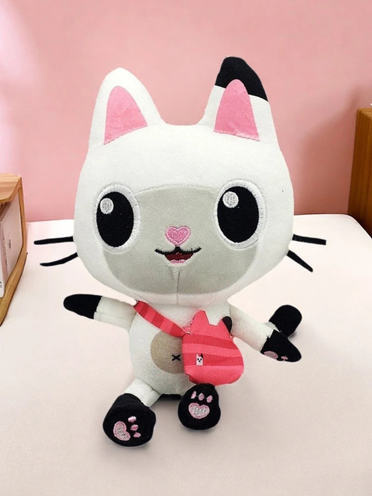 2025 9 Stlyes Gabby Dollhouse Plush Toy Mercat Cartoon Stuffed Animals Mermaid Cat Plushie Doll Kids Birthday Christams Gifts