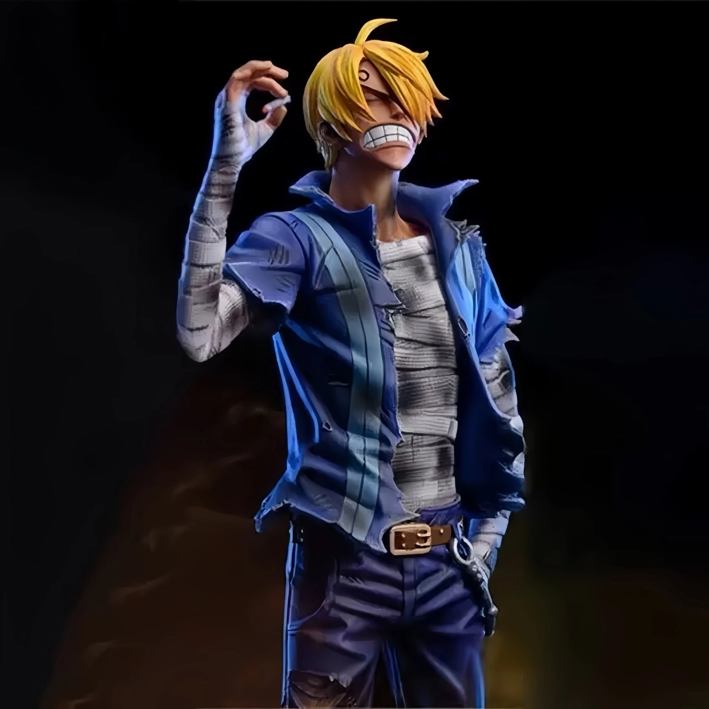 30cm One Piece Anime Action Figure Roronoa Zoro Vinsmoke Sanji Stand Posture Pvc Statue Figurine Model Collection Boy Toy Gifts