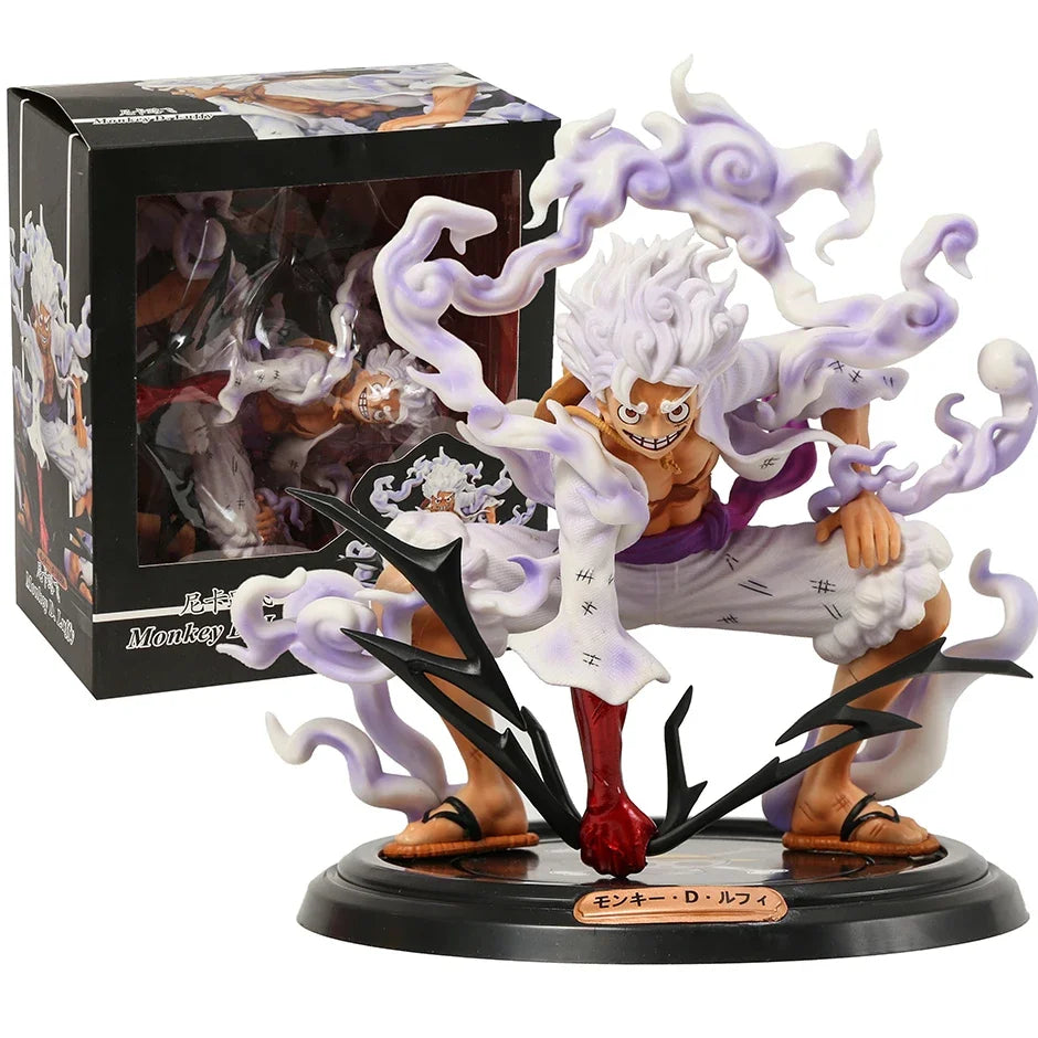 20cm One Piece Gear Fifth 5 Sun God Nika Luffy Excellent Figure Anime Model Statue Toy Collectibles Gifts