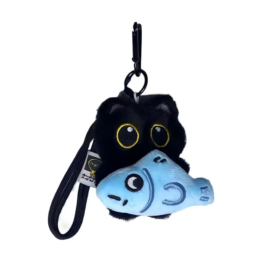Cute Seals Plush Keychain Soft Kawaii Seal Plushie Animal Pendant Car Ornaments Fashion Stuffed Doll Keyring Car Key Accessories
