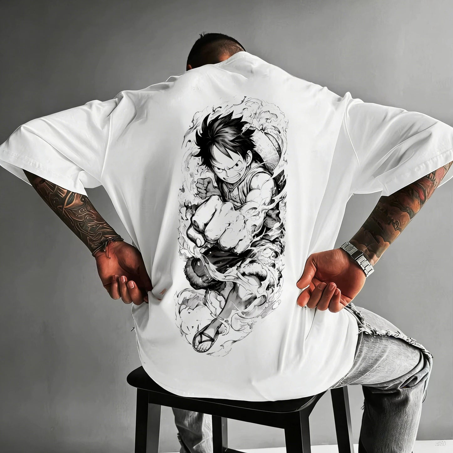One Piece Japanese Anime Printed Men's T-Shirt Roronoa Zoro Boy Children's Harajuku Short Sleeve Kids Luffy T-shirt Clothing