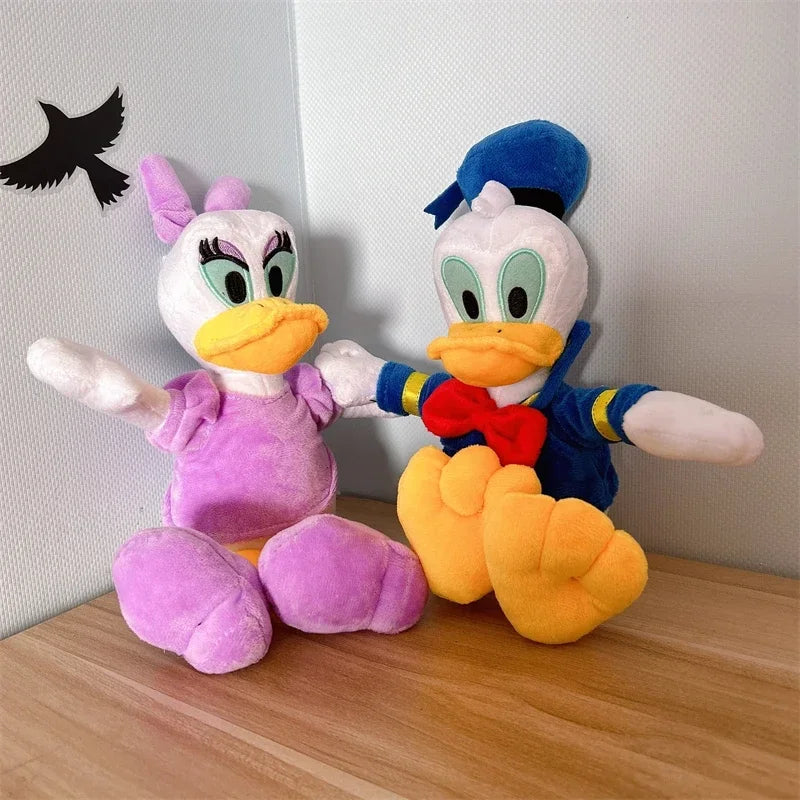 High Quality Mickey Minnie Plush Toy Lovely Stuffed Anime Pluto Goofy Daisy Donald Duck Plushies Cuddly Doll Home Decor Gift
