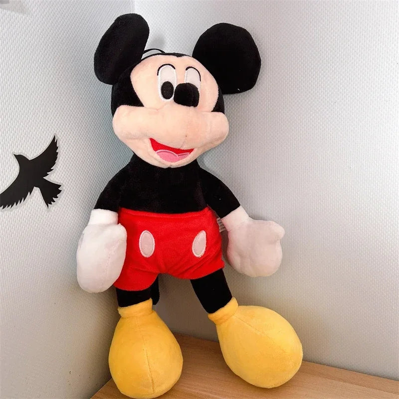 High Quality Mickey Minnie Plush Toy Lovely Stuffed Anime Pluto Goofy Daisy Donald Duck Plushies Cuddly Doll Home Decor Gift